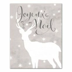 Brand new ⭐ Joyeaux Noel Reindeer Canvas Wall Art by Designs Direct 🌟