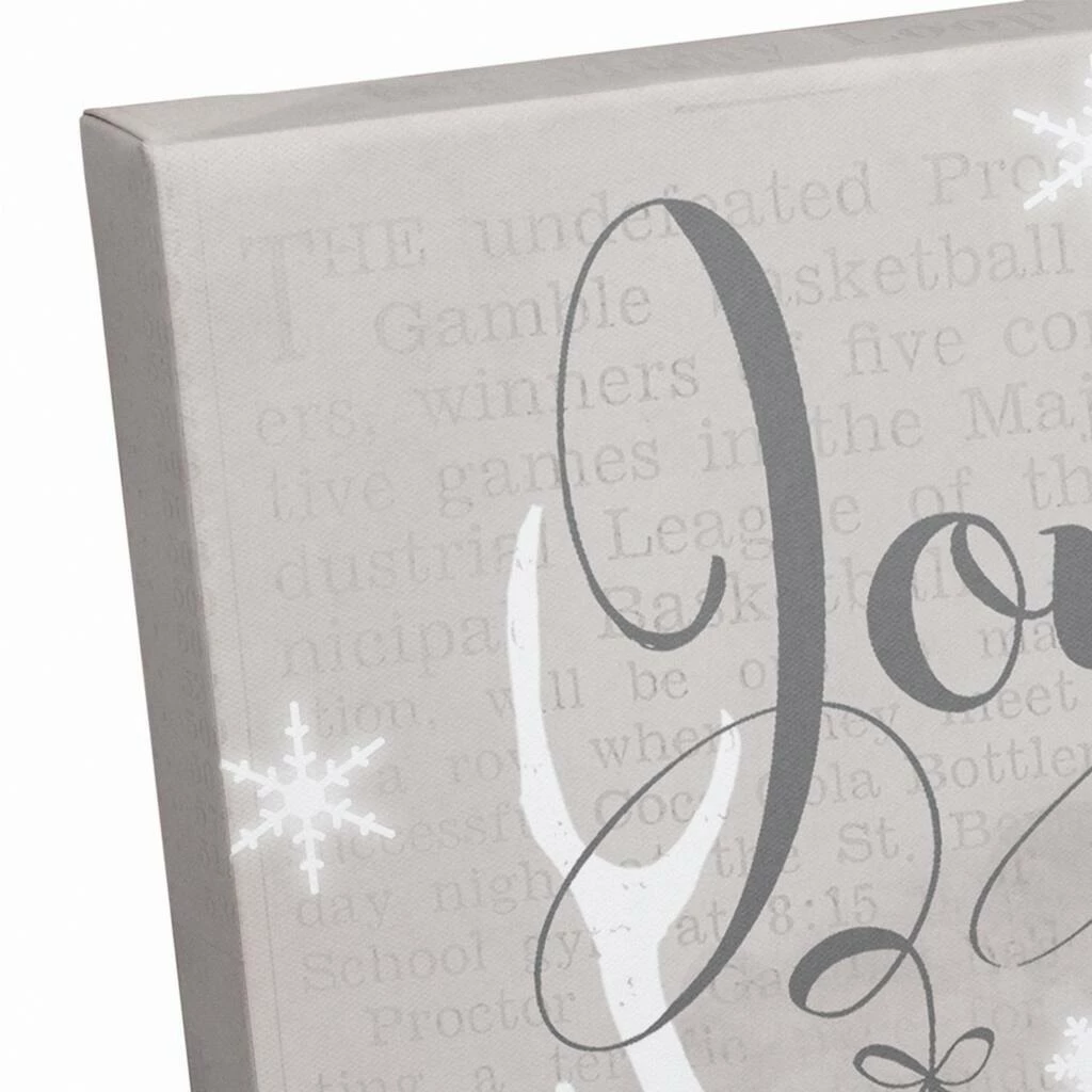 Brand new ⭐ Joyeaux Noel Reindeer Canvas Wall Art by Designs Direct 🌟 - Image 2