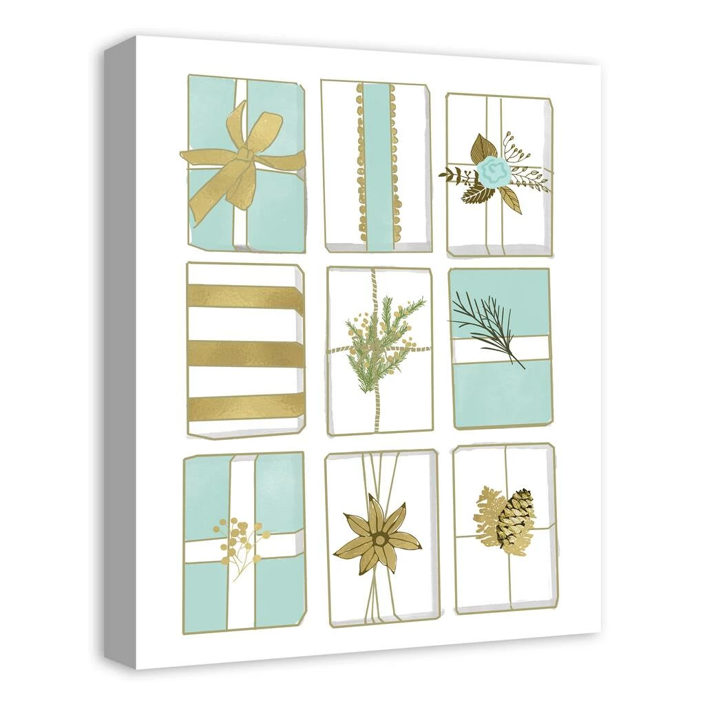 Flash Sale ๐ฅฐ Rows of ๐ Christmas Gifts Canvas Wall Art by Designs Direct ๐ - Image 3
