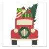 Wholesale 👏 Vintage 🎁 Christmas Truck Canvas Wall Art by Designs Direct ❤️
