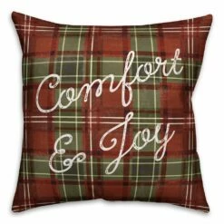 Flash Sale ๐ Comfort & Joy, Merry & Bright Throw Pillow by Designs Direct ๐ฏ