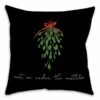 Wholesale ✔️ Meet Me Under the Mistletoe Throw Pillow by Designs Direct 😀