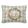 Best Pirce 🤩 We Wish you a Merry 🎄 Christmas Throw Pillow by Designs Direct 🛒