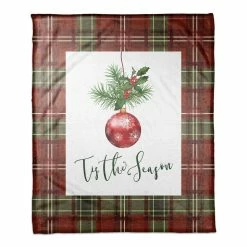 Cheapest ❤️ Tis the Season Throw Blanket by Designs Direct 🧨