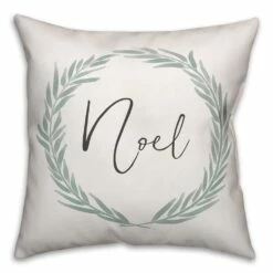 Deals ✨ Noel Wreath Throw Pillow by Designs Direct ✨