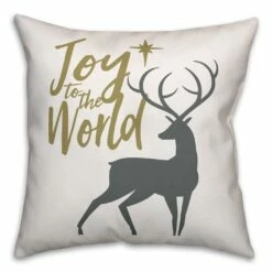 Best reviews of 🌟 Joy to the World Throw Pillow by Designs Direct 💯