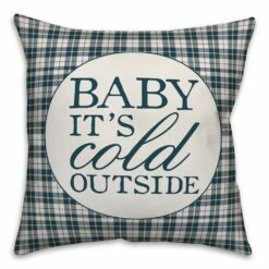 Brand new 🥰 Baby It's Cold Outside Throw Pillow by Designs Direct 🎁