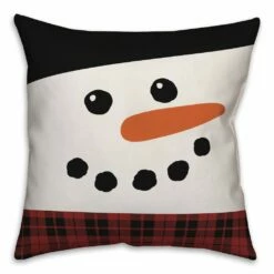 Best deal ✔️ Designs Direct Happy Snowman 18x18 Throw Pillow 😀