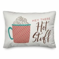 Best Pirce 🥰 Designs Direct Hey There Hot Stuff 14x20 Throw Pillow 🔥