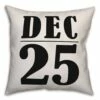 Best Sale 😉 Designs Direct Dec. 25 18x18 Throw Pillow 😍