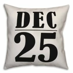 Best Sale 😉 Designs Direct Dec. 25 18x18 Throw Pillow 😍