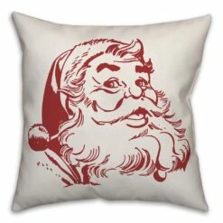 Cheapest 🔔 Designs Direct Santa 18x18 Throw Pillow ✨