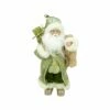 Outlet 🧨 12" St. Patrick's Irish Standing Santa Claus 🔔 Christmas Figure with Teddy Bear and Gift Bag by Northlight 😉