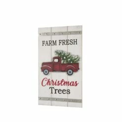 Hot Sale ๐ Glitzhome® 24" Wooden & Metal Truck Wall Décor ๐ฅ