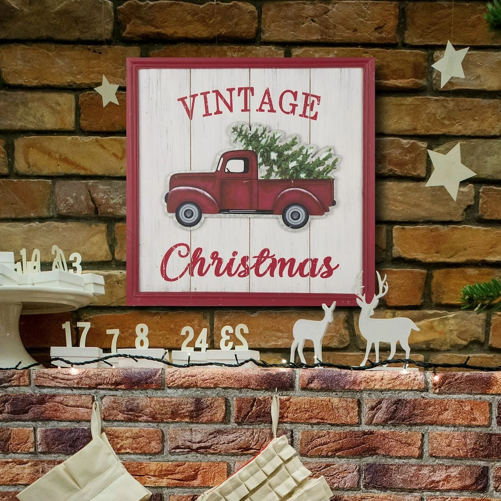 Flash Sale π Glitzhome® 18" Wooden Truck Wall Décor π - Image 2