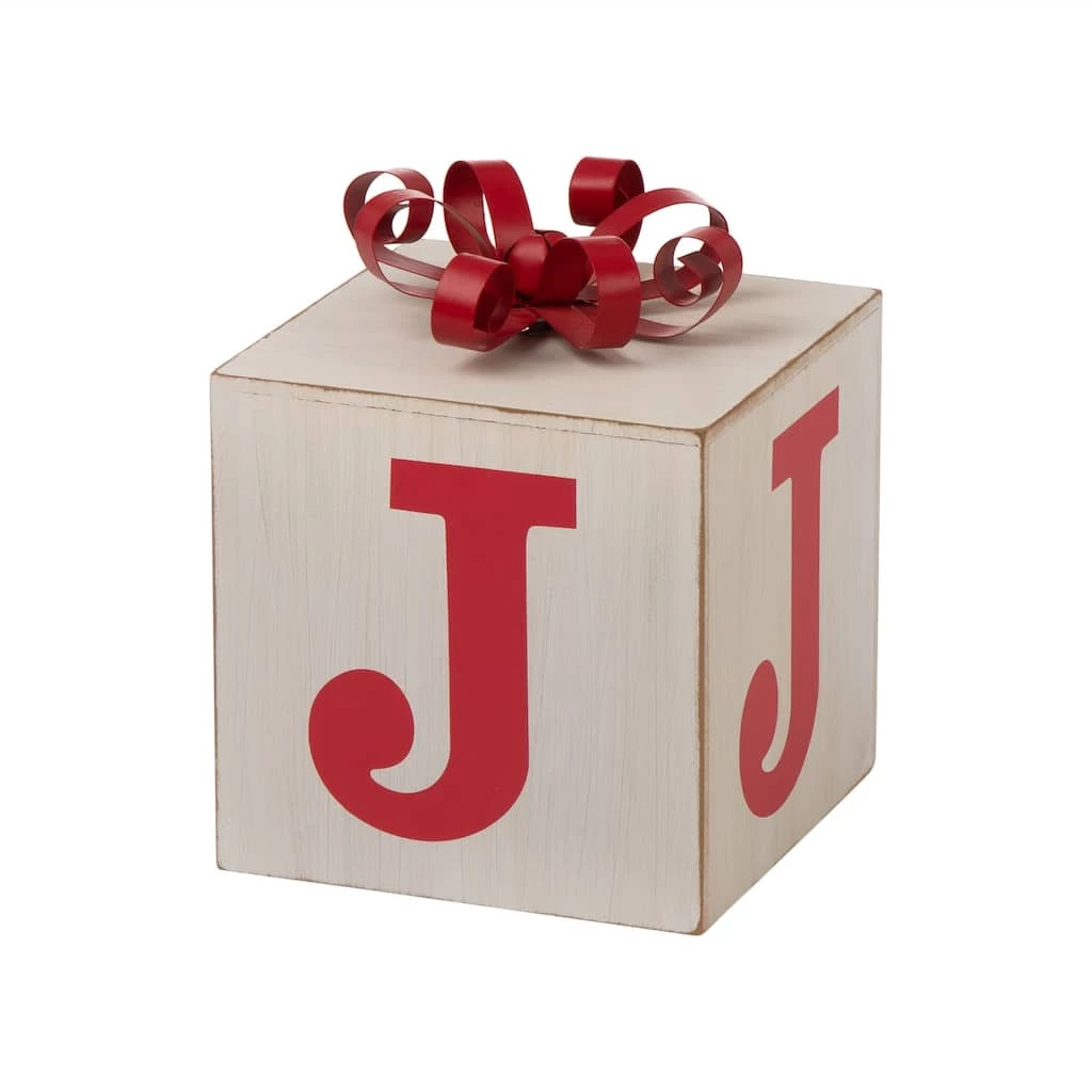 Discount βοΈ Glitzhome® 32" Wooden Block JOY Porch Décor 𧨠- Image 5