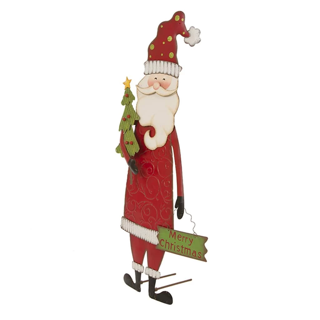 Best deal π Glitzhome® 36" Santa Metal Yard Stake π₯° - Image 8