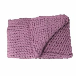 Top 10 🥰 Purple Cable Knit Throw Blanket by Northlight 🥰