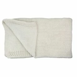 Best deal โจ Ivory Knitted Throw Blanket with Carrying Band by Northlight ๐ฏ