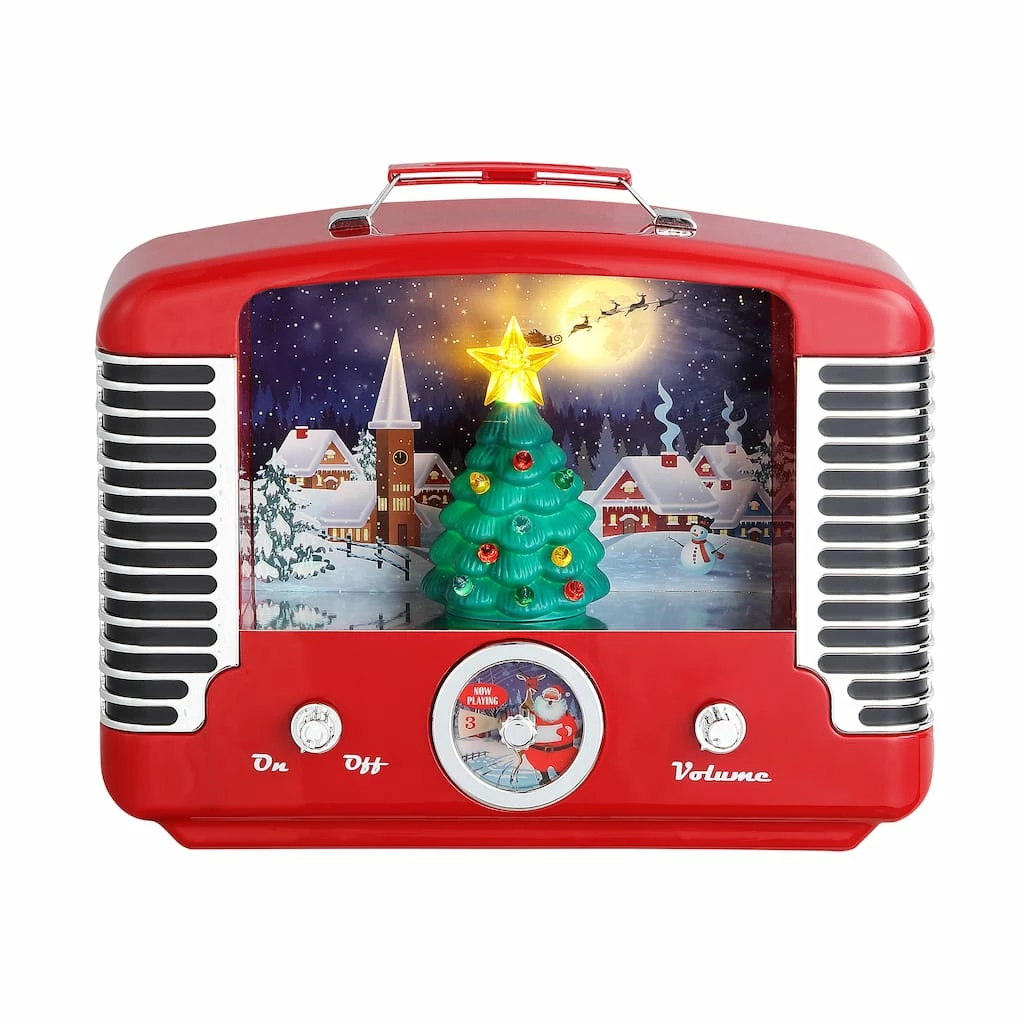 Buy π Lighted π Christmas Holiday Radio by Mr. π Christmas π