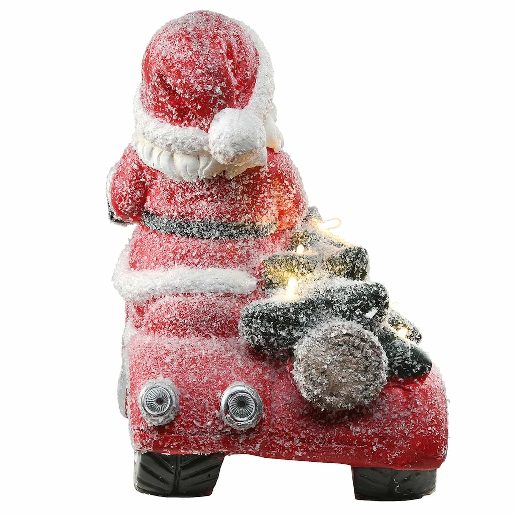 Best Sale ๐ 14" LED Santa on Scooter by National Tree Company ๐ฏ - Image 3