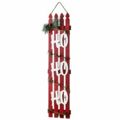 Wholesale ๐ 4ft. Red & White Ho Ho Ho Wall Sign by National Tree Company ๐