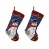 Deals 🔔 Glitzhome® 19" Snowman ❄ Christmas Stockings, 2ct. 🌟