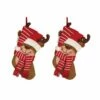 Wholesale 🧨 Glitzhome® 19" Reindeer Stockings, 2ct. 🧨