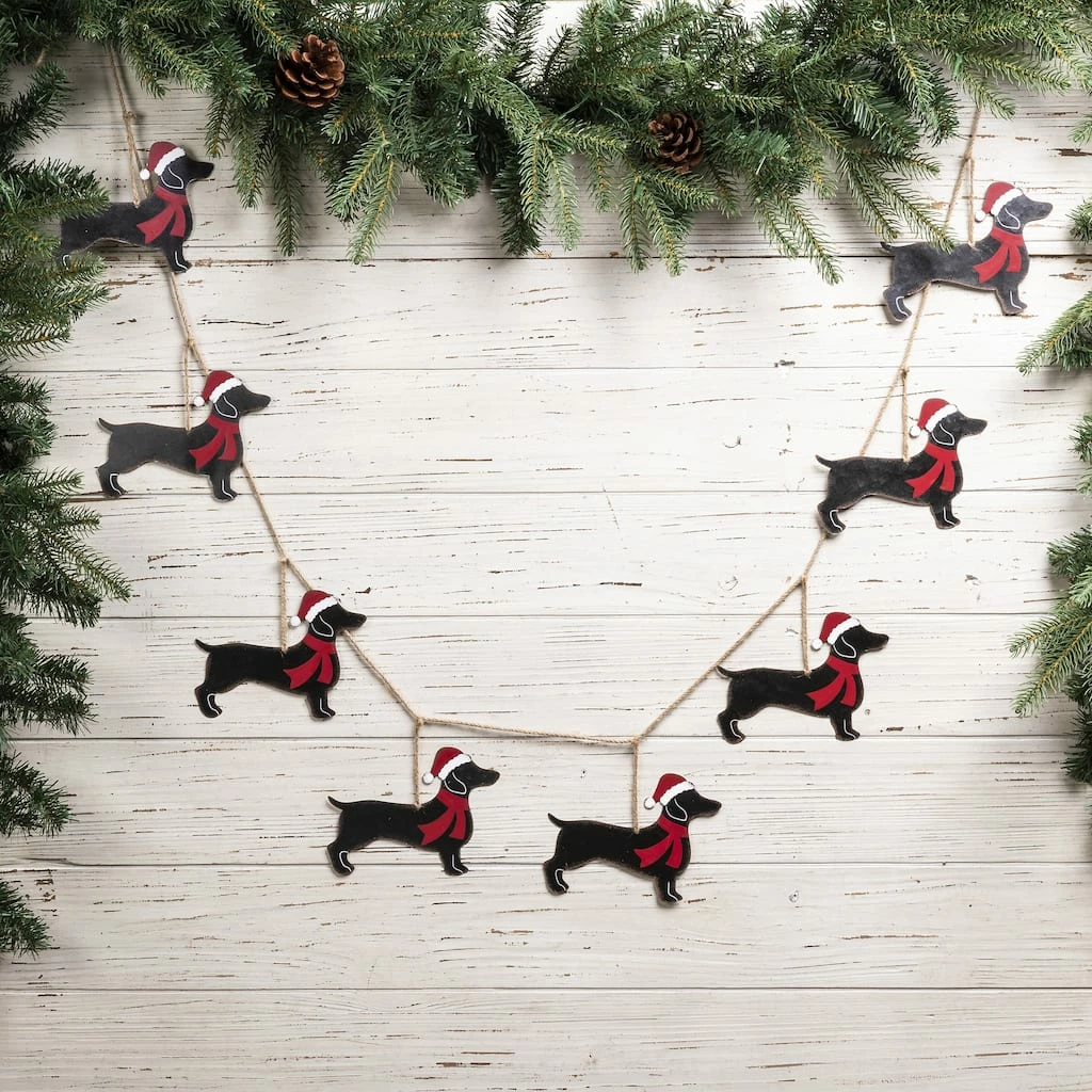 Best reviews of โค๏ธ Glitzhome® 6ft. Metal ๐
Christmas ๐ฆฎ Dog Garland ๐ - Image 2