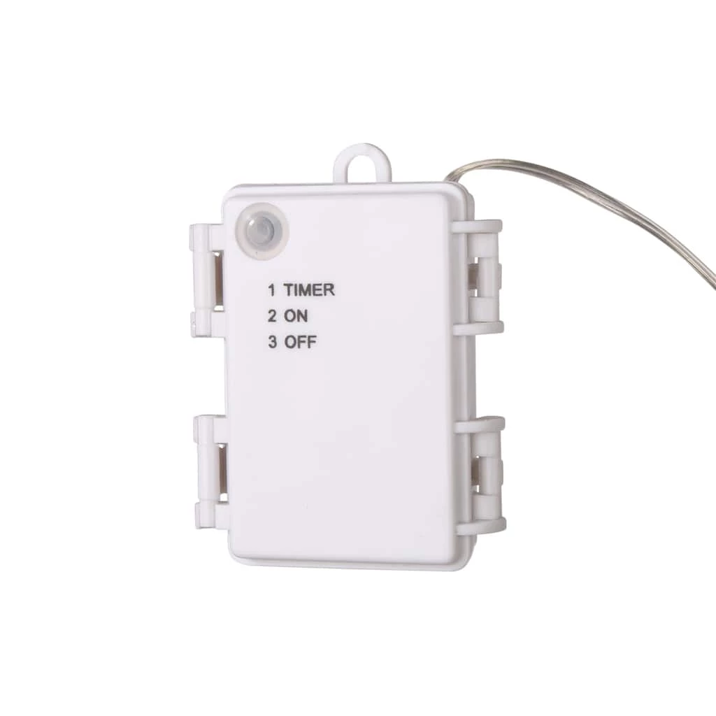 Deals โค๏ธ Glitzhome® White Window Frame with LED Wreath ๐ - Image 6