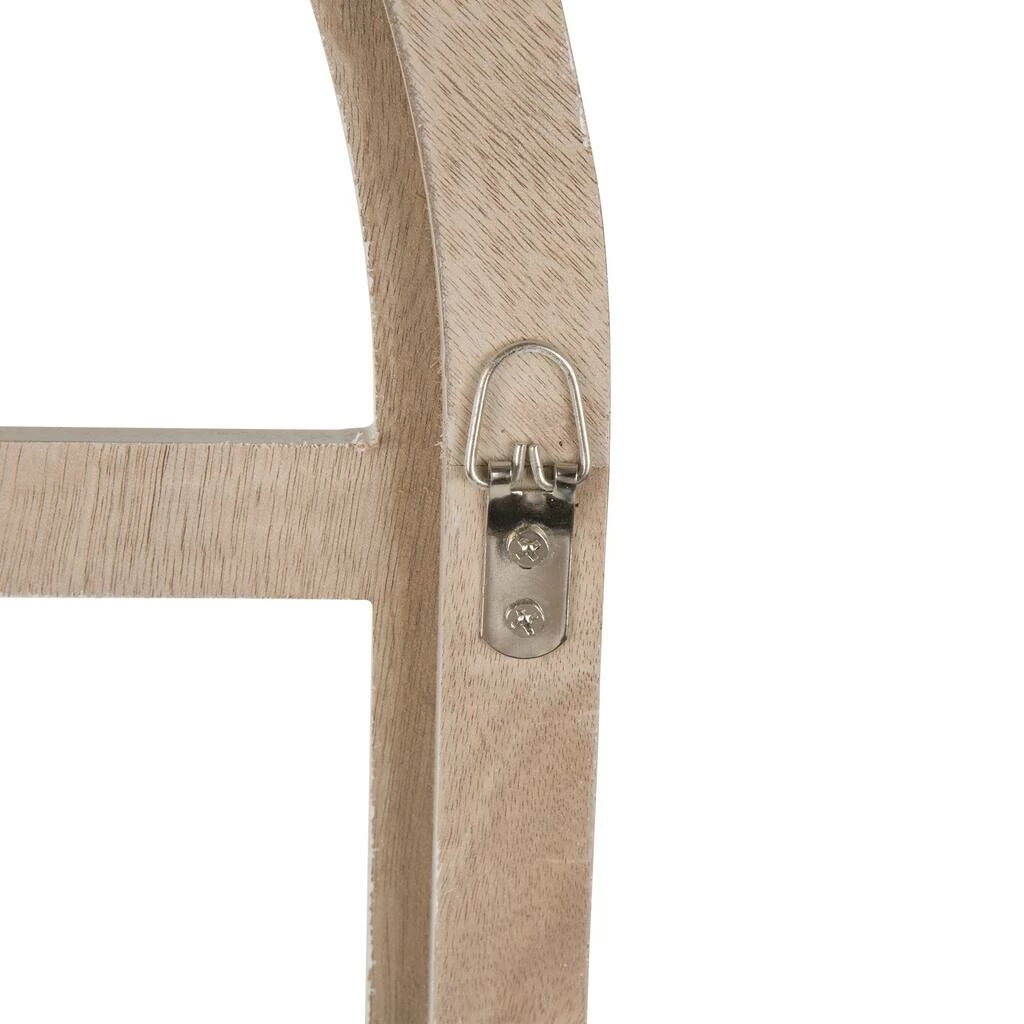 Deals โค๏ธ Glitzhome® White Window Frame with LED Wreath ๐ - Image 8