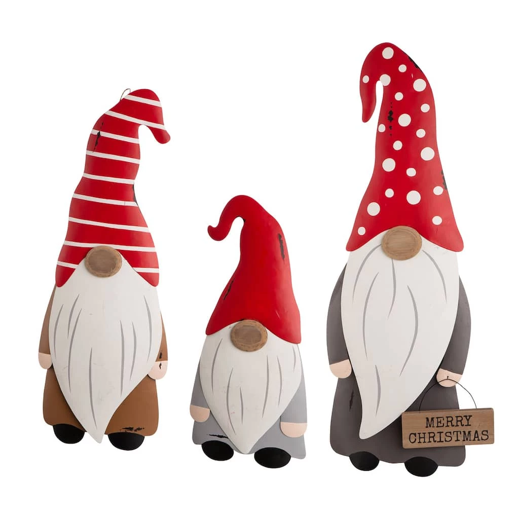 Coupon ๐ Glitzhome® Metal Gnome Set, Yard Stake or Wall Décor โ๏ธ - Image 3