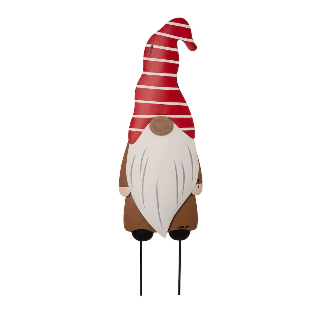 Coupon ๐ Glitzhome® Metal Gnome Set, Yard Stake or Wall Décor โ๏ธ - Image 5