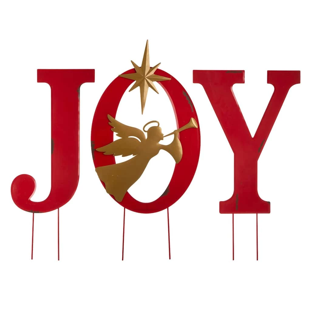 Best reviews of π Glitzhome® 36" JOY Angel Yard Stake, Wall or Standing Décor π€©