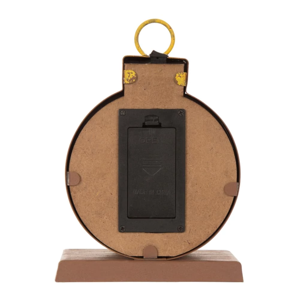 Cheap โญ Glitzhome® 7.5" Marquee Ornament Stocking Holder with LED Lighting, 2ct. โจ - Image 4