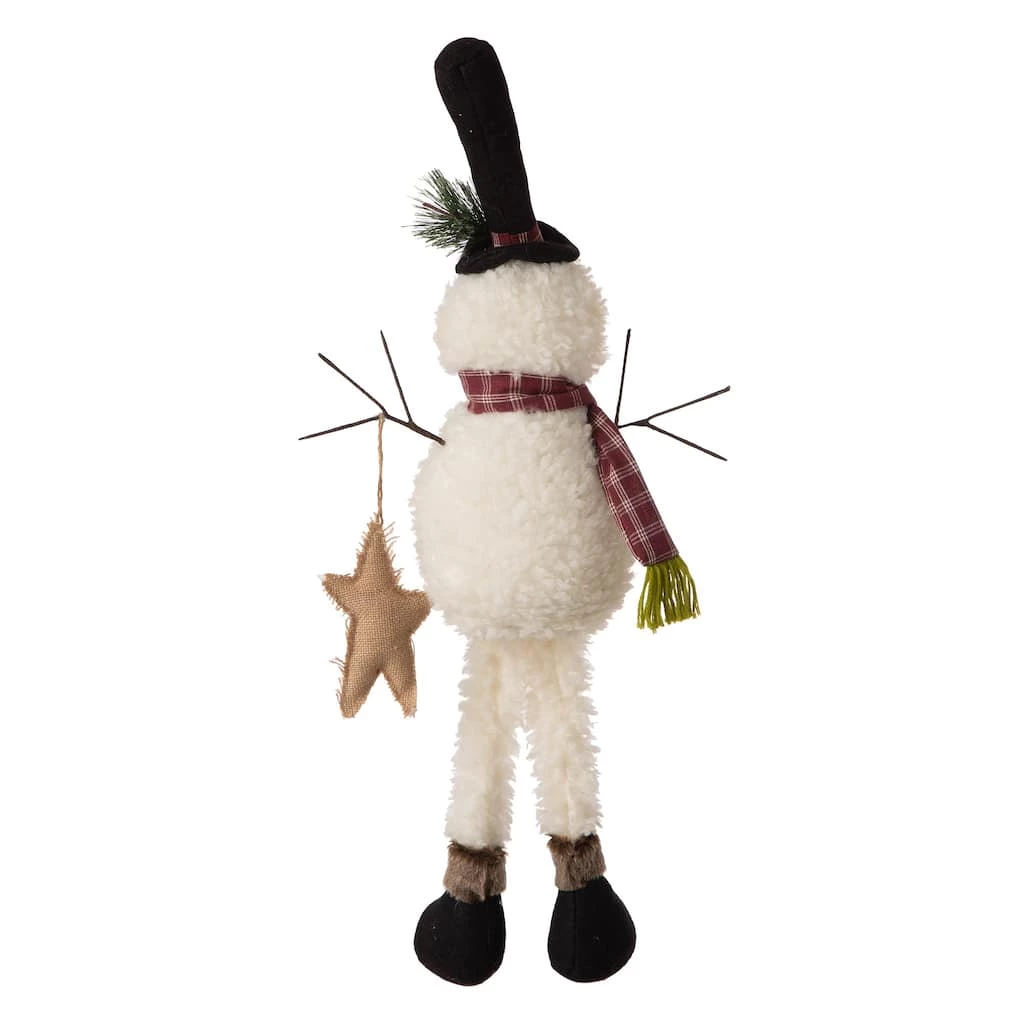 Best deal ๐คฉ Glitzhome® 28" Fabric Snowman with Dangling Legs ๐ฅฐ - Image 6