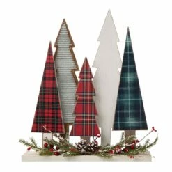Cheap 🧨 Glitzhome® 14" Wooden 🎄 Christmas Tree Table Décor 🎉