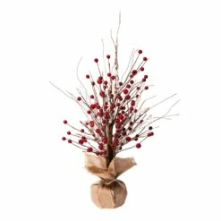Top 10 💯 Glitzhome® ❄ Christmas Red Berry Table Tree ✨