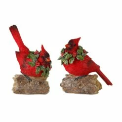 Buy 😀 Red Cardinal Figurines Set 5.5" & 7" by Melrose ⭐