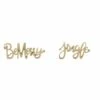 Wholesale 👏 Gold Be Merry & Jingle Sign Set by Melrose 🎁