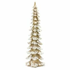 Cheapest 🔥 34.5" White & Gold Tree by Melrose 💯