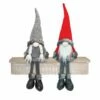 Coupon ✔️ 26" Gray & Red Gnome Set by Melrose 🧨