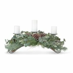 Hot Sale ⭐ Pine & Eucalyptus Centerpiece by Melrose 🧨