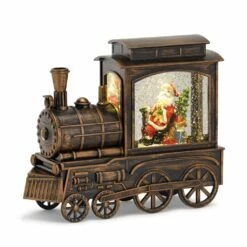 Flash Sale ✔️ 7.5" Santa Train Snow Globe by Melrose 😀