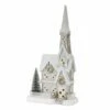 Buy ✨ 27.5" 🔔 Christmas Church with Tree by Melrose 🥰
