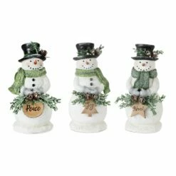 Best Pirce ⌛ 8.25" Snowman Tabletop Accent, 3ct. by Melrose 😉