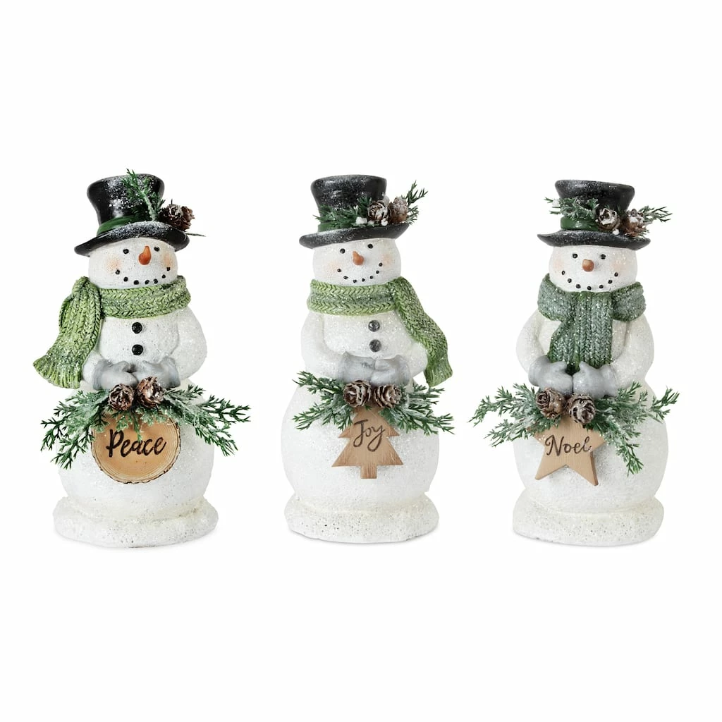 Best Pirce β 8.25" Snowman Tabletop Accent, 3ct. by Melrose π