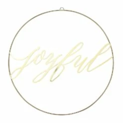 Best deal 🎁 Style Me Pretty Gold Joyful Decorative Sign 😀