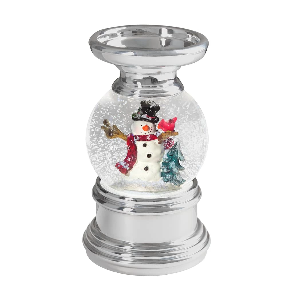 Hot Sale 🔔 Haute Decor Snowburst™ ❄ Christmas Snow Globe Candle Holder ✔️