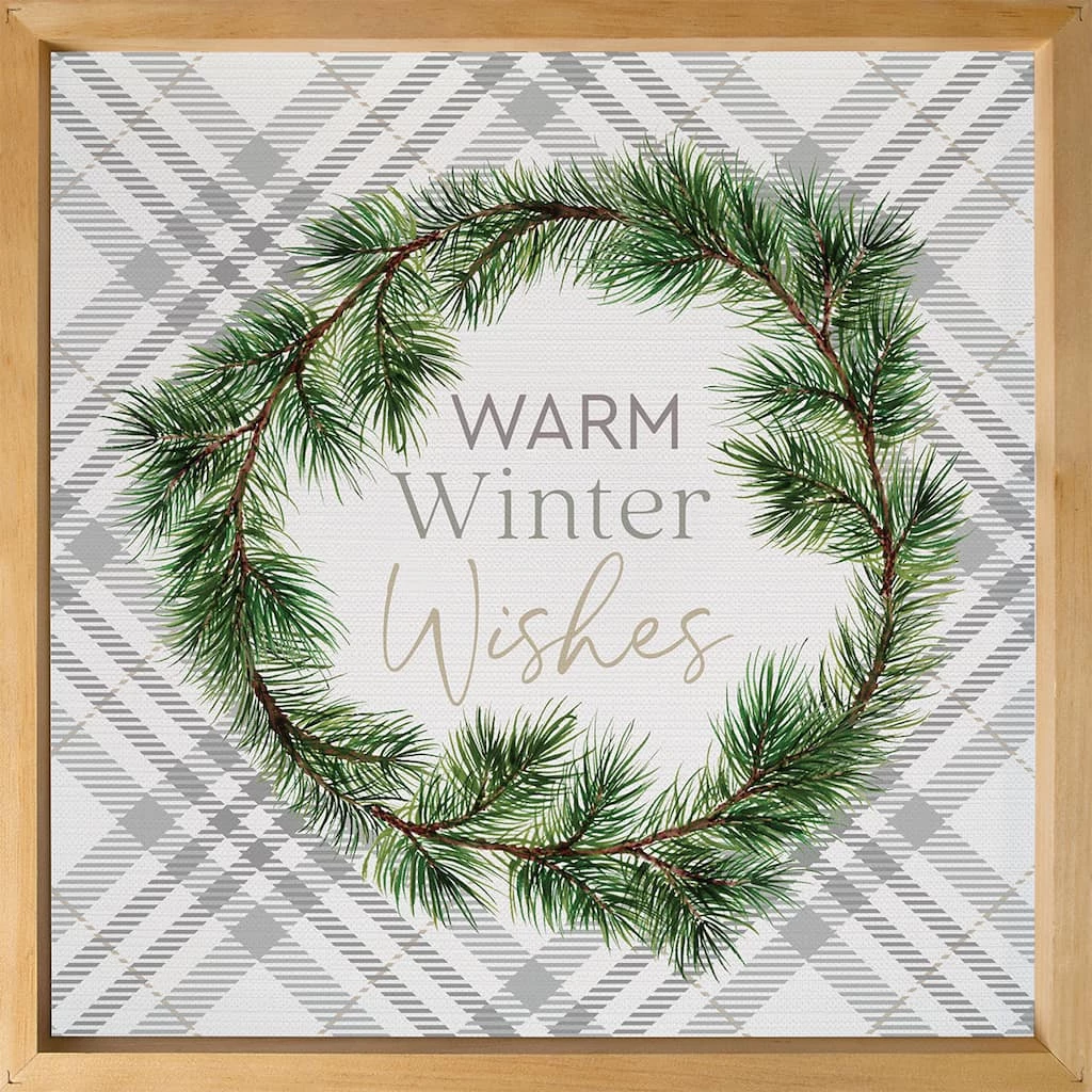 New ๐ P. Graham Dunn Warm Winter Wishes Framed Art by P Graham Dunn ๐
